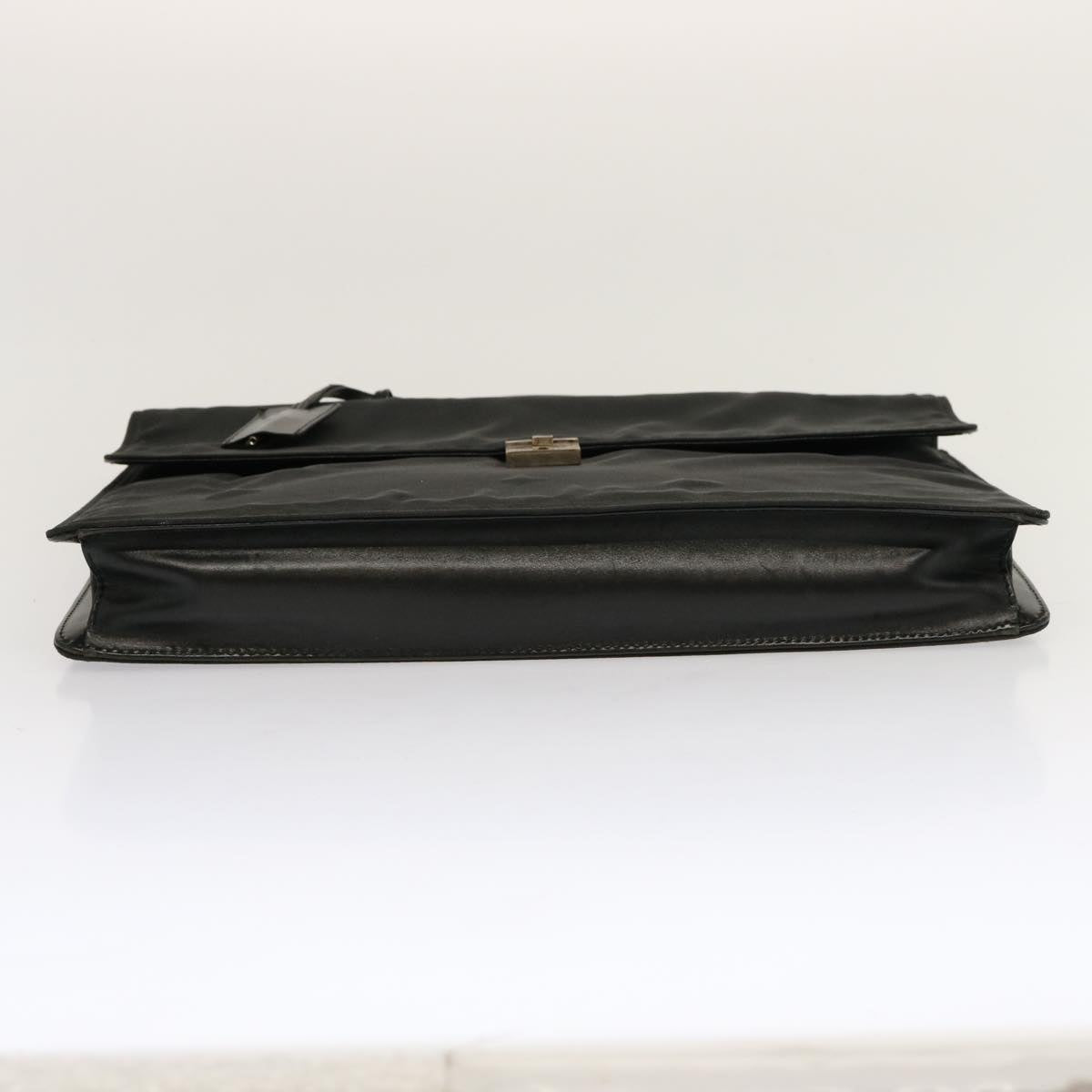 GUCCI Hand Bag Nylon Black Auth bs13178