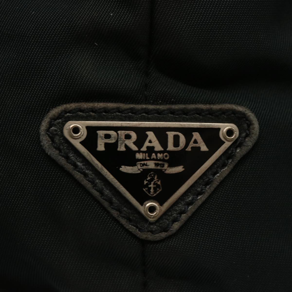 PRADA Backpack Nylon Green Auth bs13480