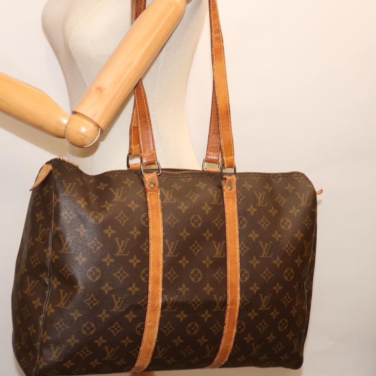 LOUIS VUITTON Monogram Flanerie 45 Shoulder Bag M51115 LV Auth bs13544