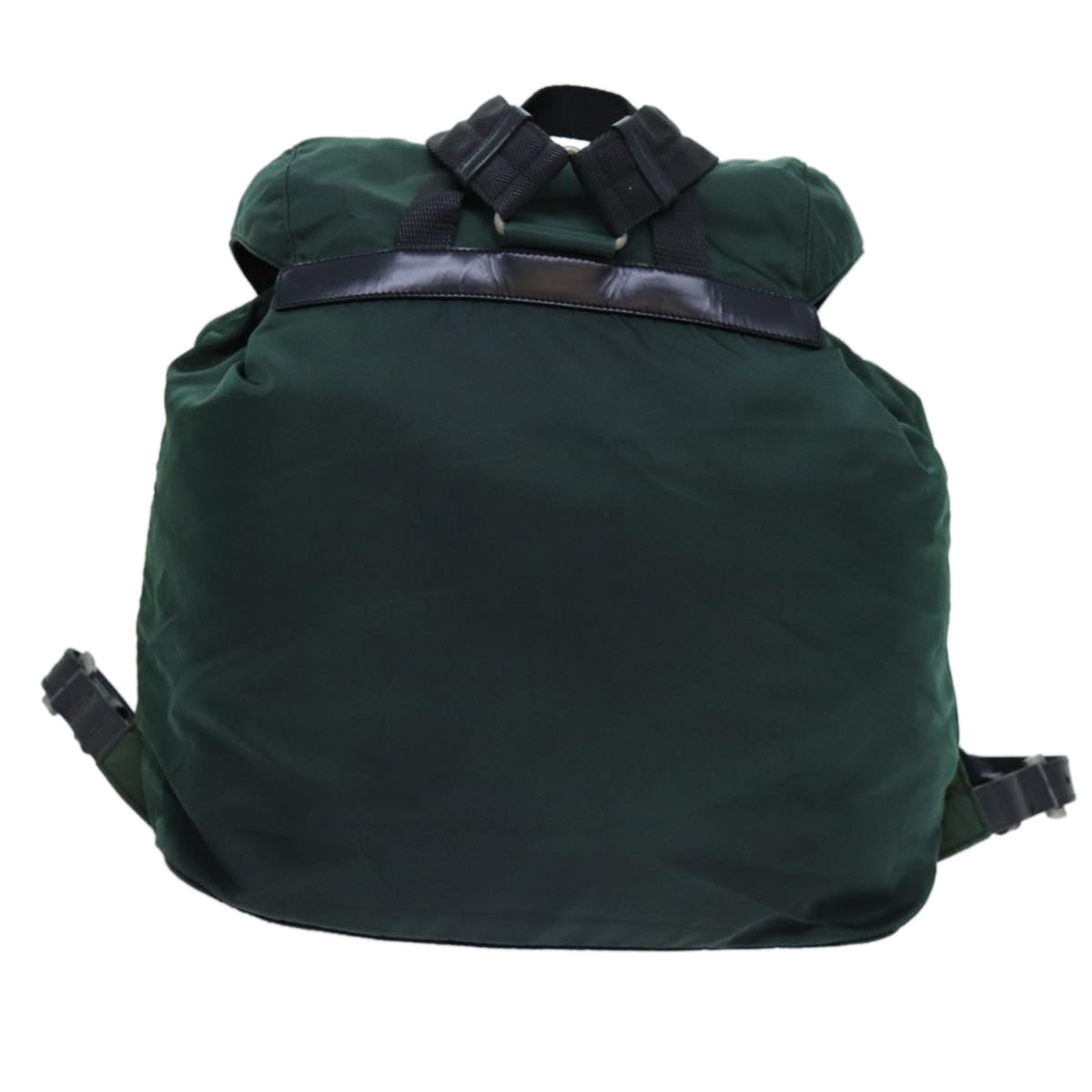 PRADA Backpack Nylon Green Auth bs13563