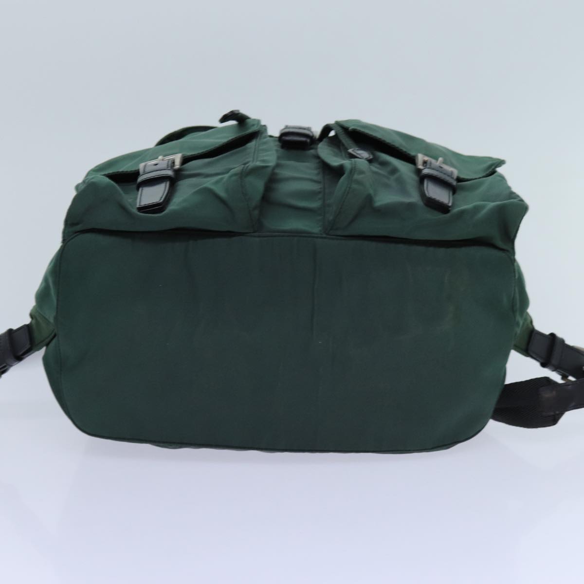 PRADA Backpack Nylon Green Auth bs13563