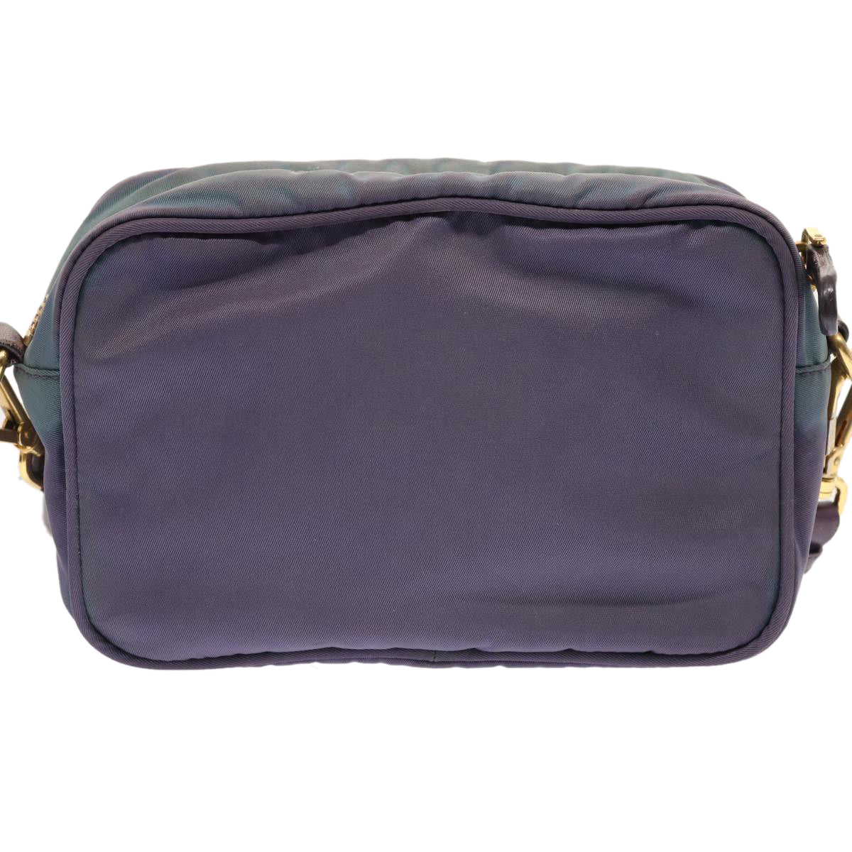 PRADA Shoulder Bag Nylon Purple Auth bs13702