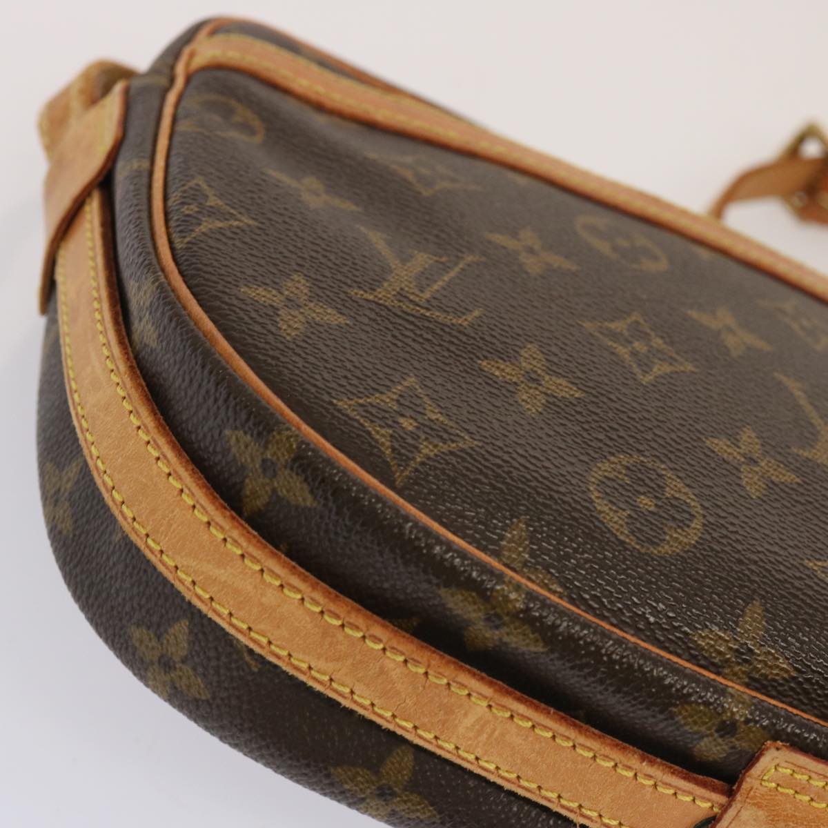 LOUIS VUITTON Monogram Jeune Fille MM Shoulder Bag M51226 LV Auth bs13741