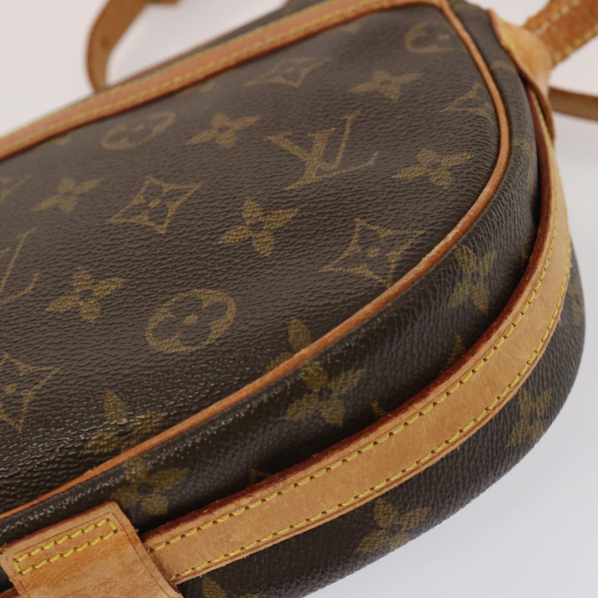 LOUIS VUITTON Monogram Jeune Fille MM Shoulder Bag M51226 LV Auth bs13741