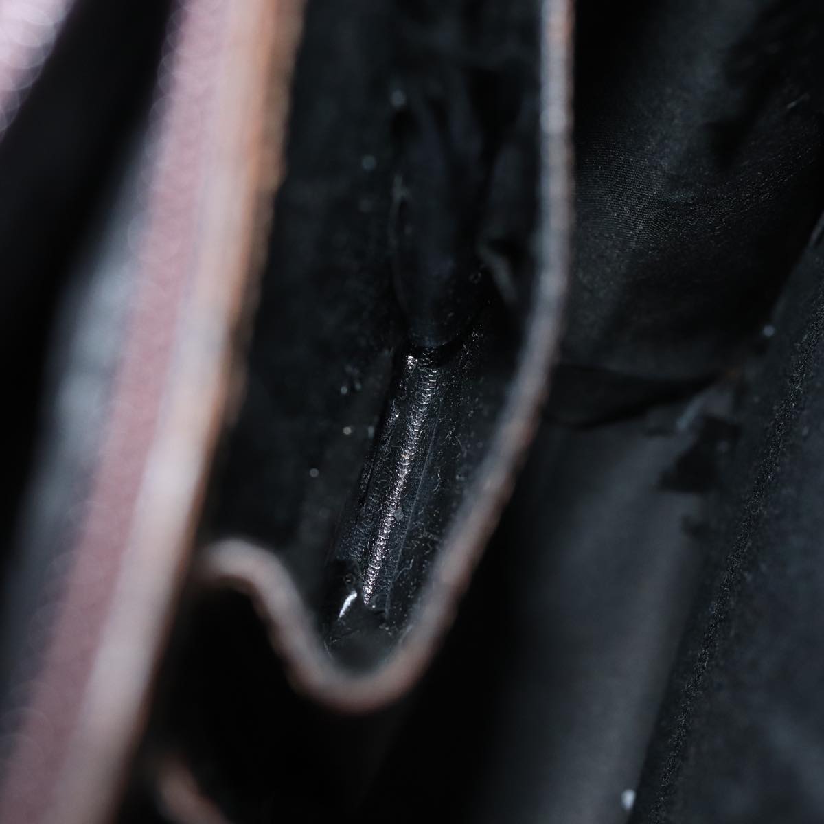 Salvatore Ferragamo Hand Bag Leather 2way Brown 001 2865 1657 Auth bs13795