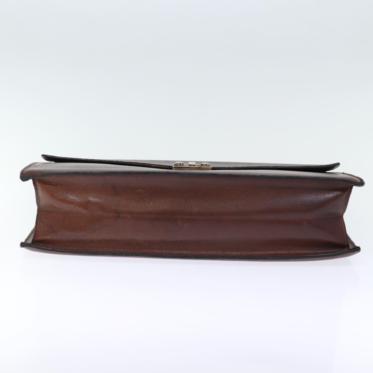 Salvatore Ferragamo Hand Bag Leather 2way Brown 001 2865 1657 Auth bs13795