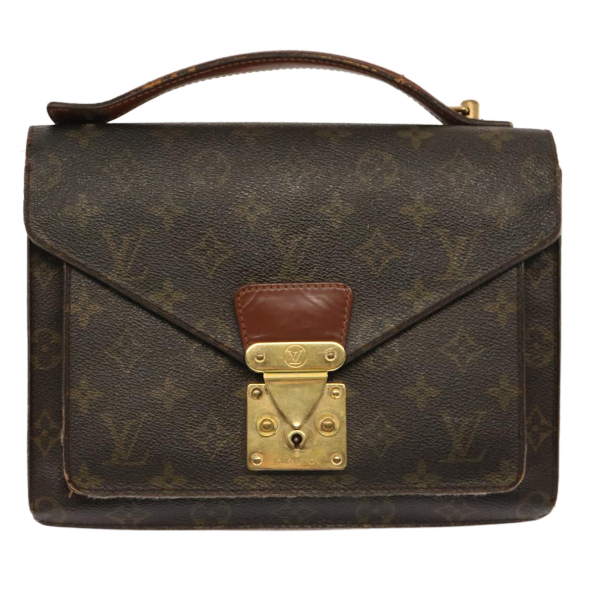 LOUIS VUITTON Monogram Monceau 26 Shoulder Bag 2way M51187 LV Auth bs13892