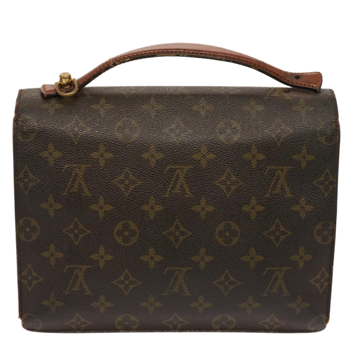 LOUIS VUITTON Monogram Monceau 26 Shoulder Bag 2way M51187 LV Auth bs13892