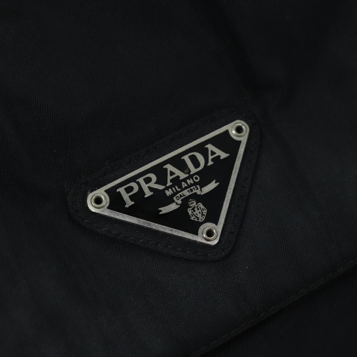 PRADA Backpack Nylon Black Auth bs13948