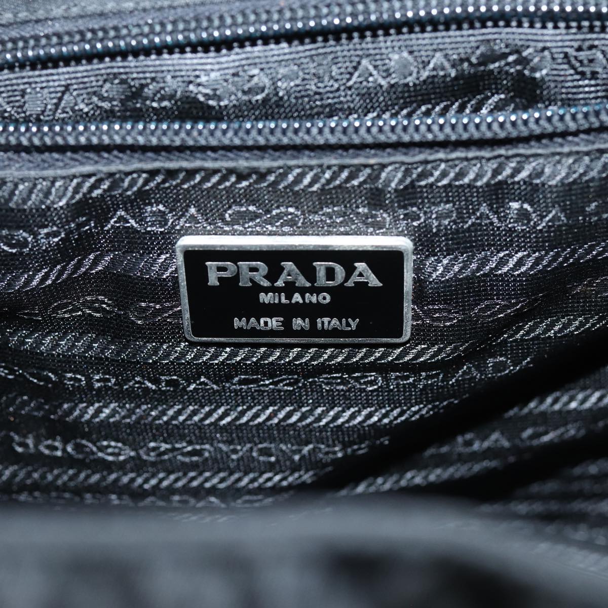 PRADA Backpack Nylon Black Auth bs13948