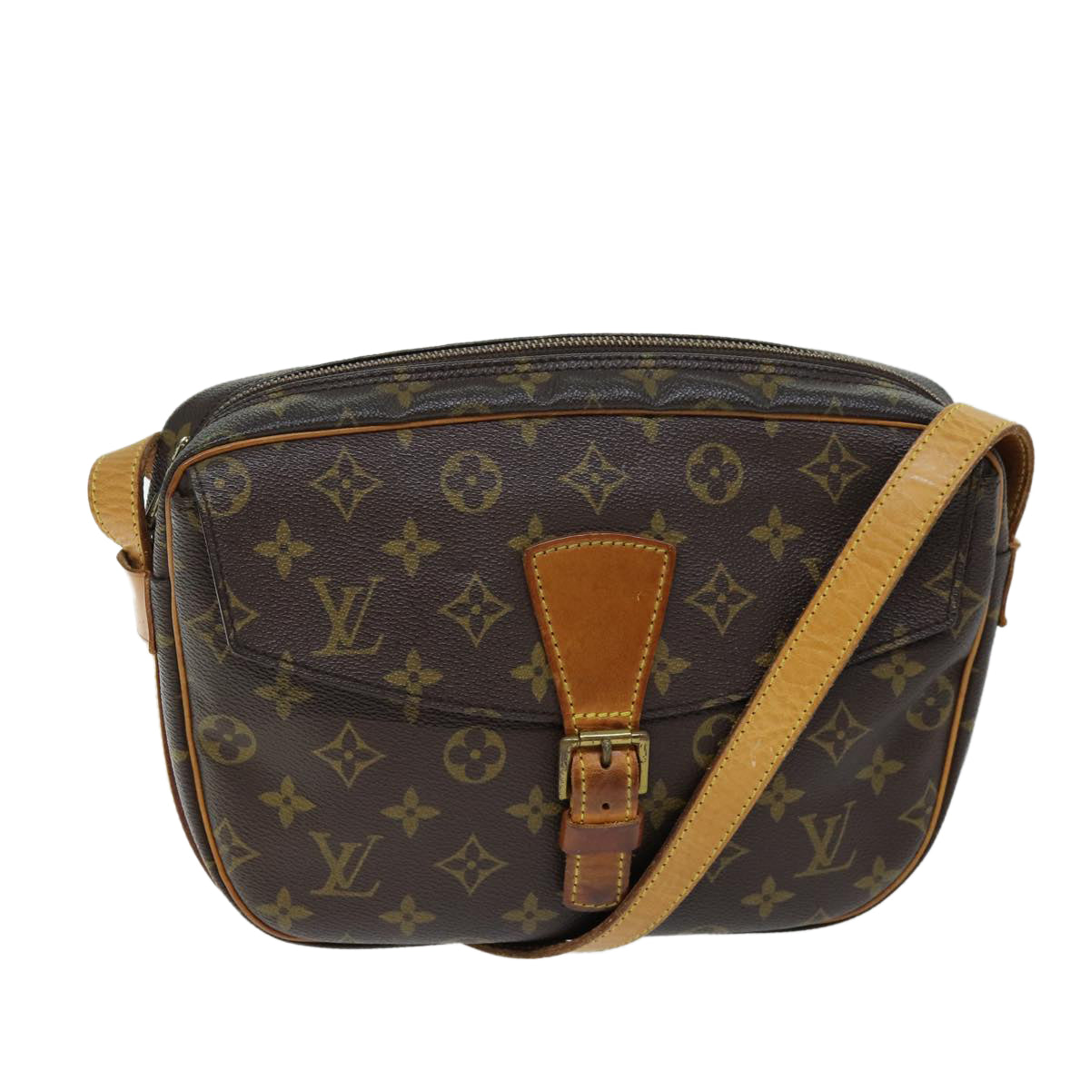 LOUIS VUITTON Monogram Jeune Fille MM Shoulder Bag M51226 LV Auth bs13956