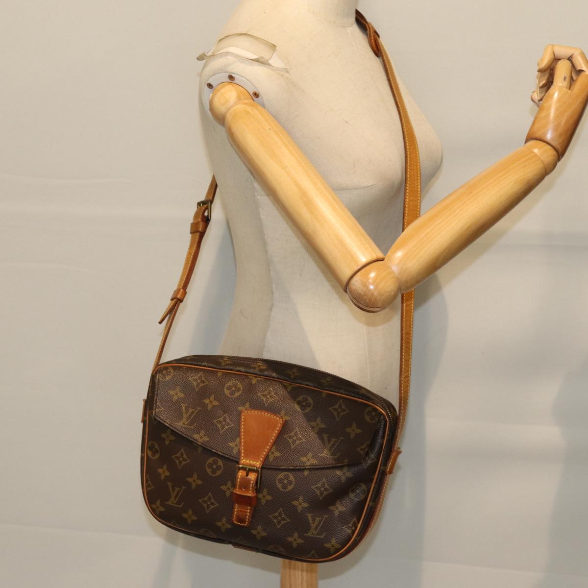 LOUIS VUITTON Monogram Jeune Fille MM Shoulder Bag M51226 LV Auth bs13956