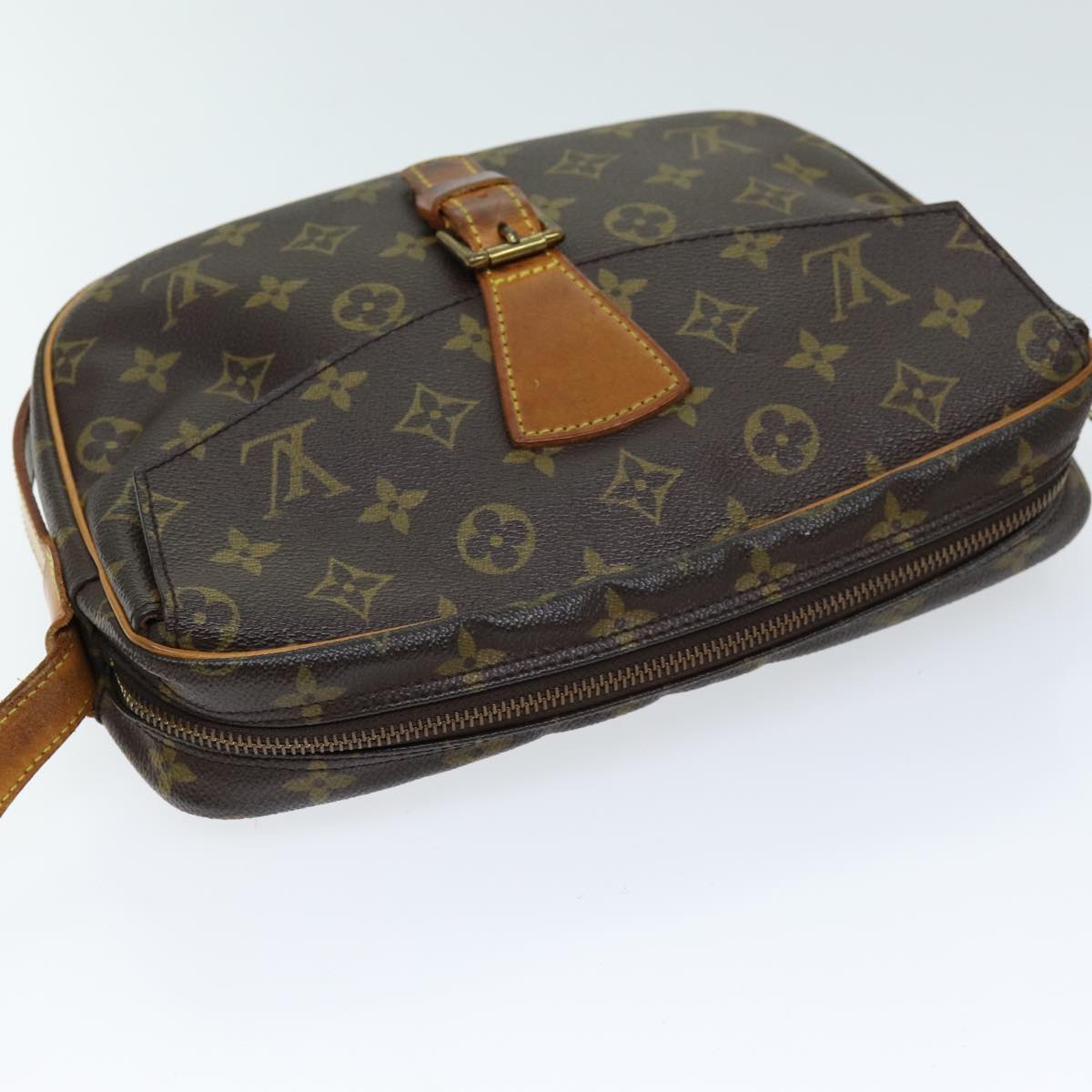 LOUIS VUITTON Monogram Jeune Fille MM Shoulder Bag M51226 LV Auth bs13956