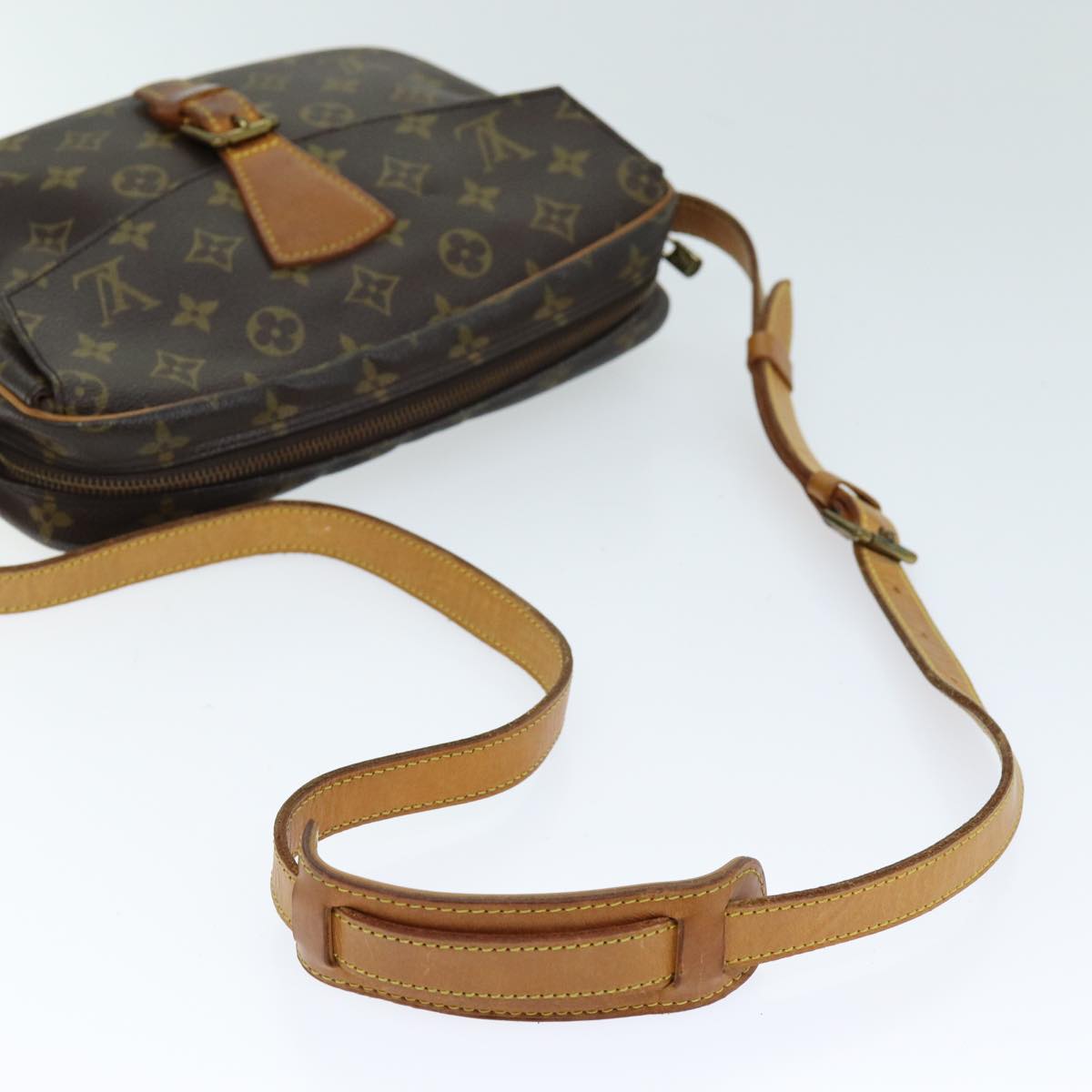 LOUIS VUITTON Monogram Jeune Fille MM Shoulder Bag M51226 LV Auth bs13956