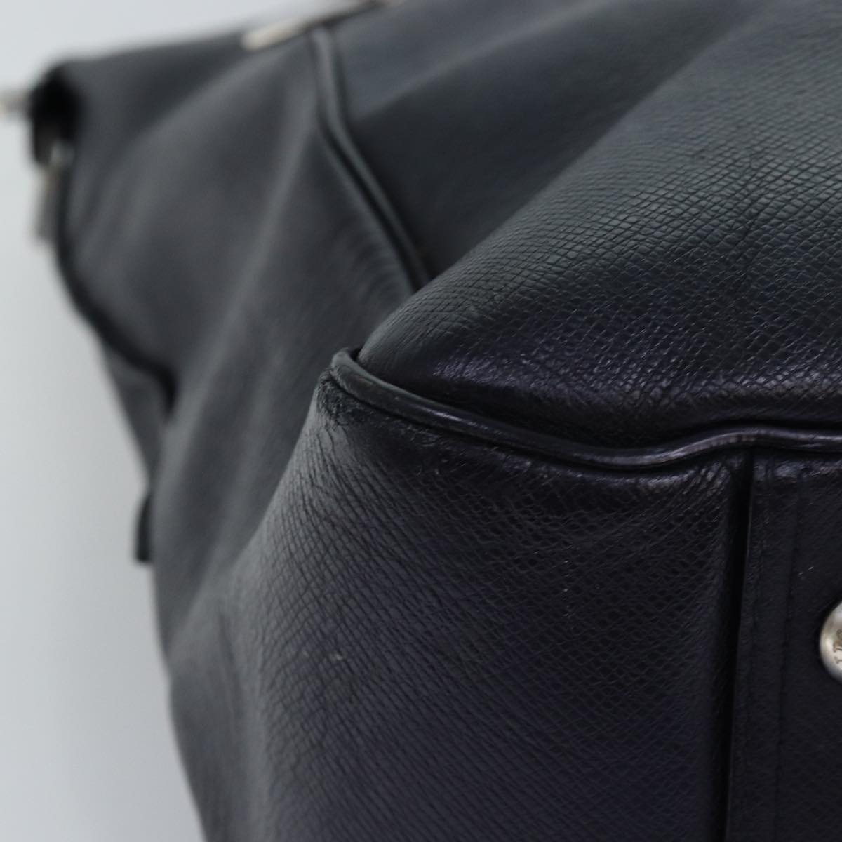 LOUIS VUITTON Taiga Cabas Zippe Boston Bag Navy M22842 LV Auth bs13957