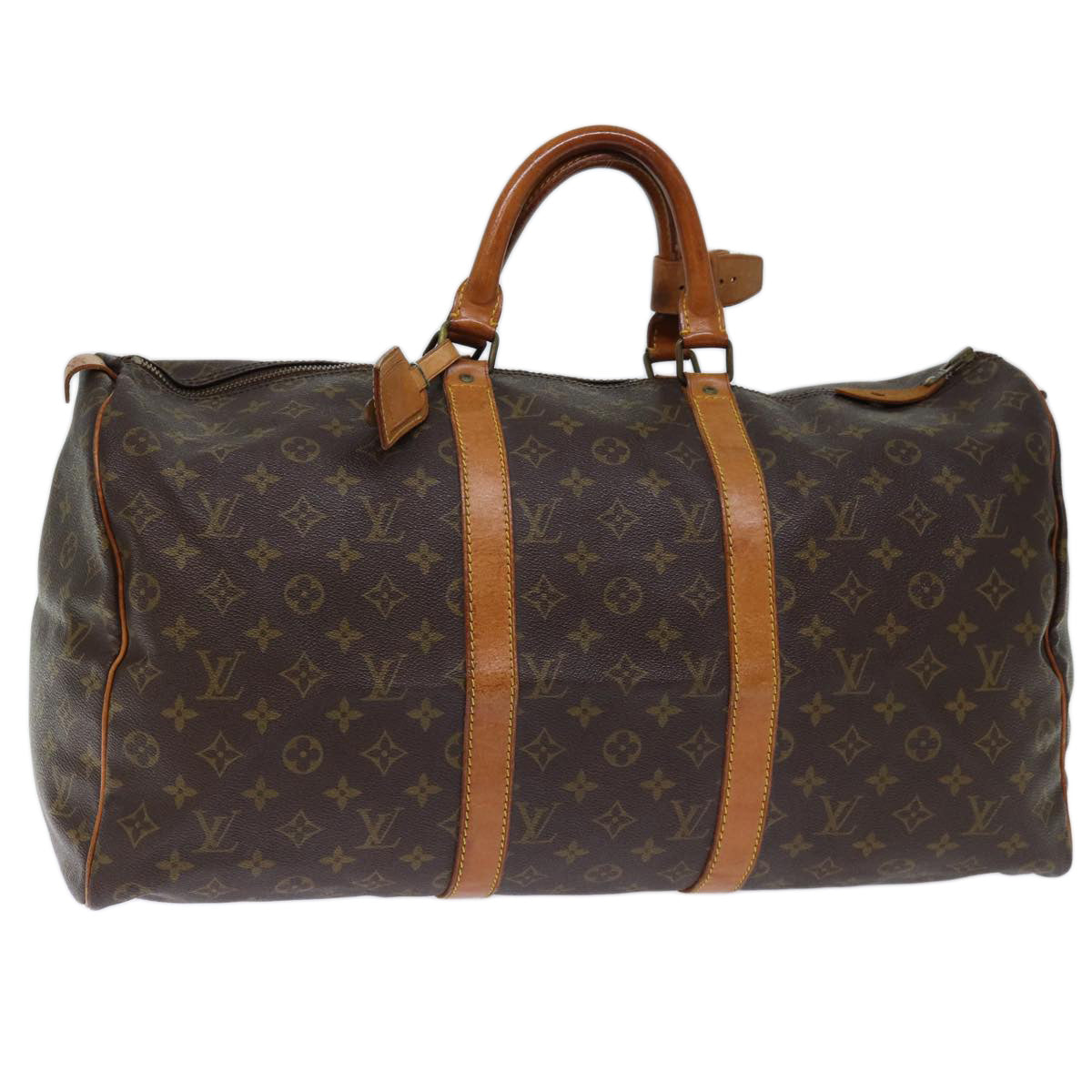 LOUIS VUITTON Monogram Keepall 50 Boston Bag Vintage M41426 LV Auth bs13960