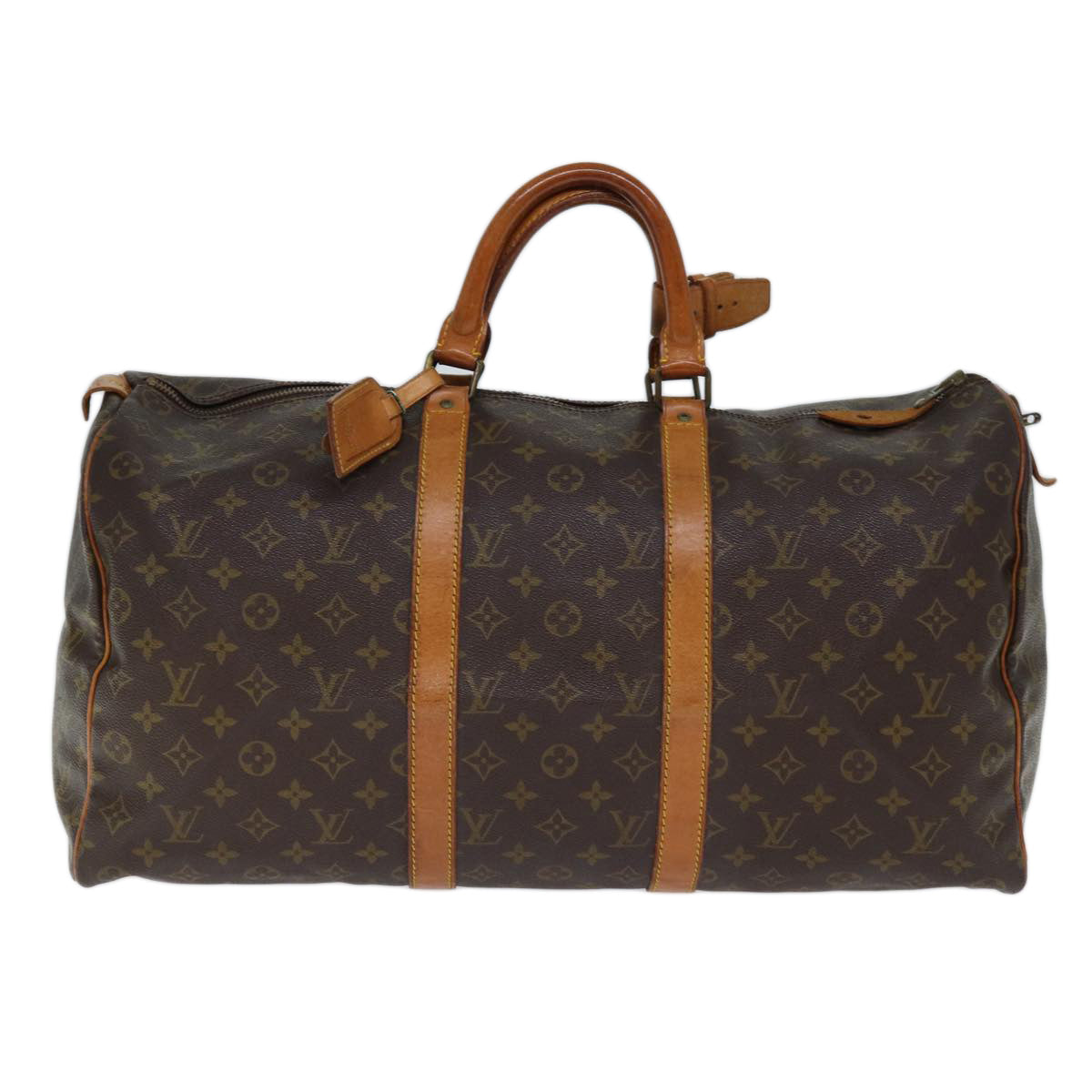 LOUIS VUITTON Monogram Keepall 50 Boston Bag Vintage M41426 LV Auth bs13960