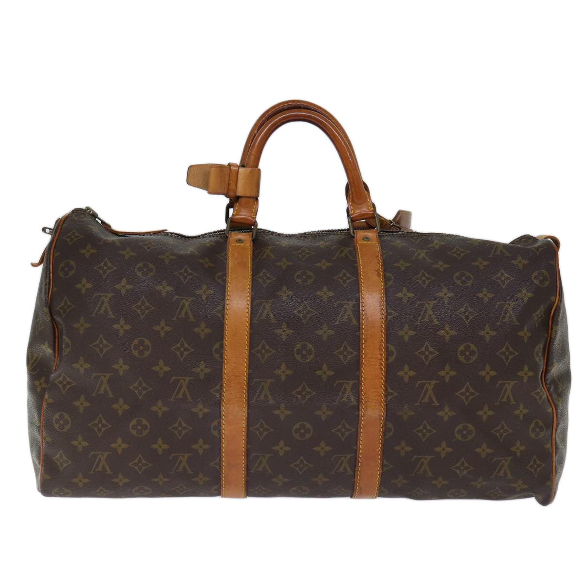 LOUIS VUITTON Monogram Keepall 50 Boston Bag Vintage M41426 LV Auth bs13960