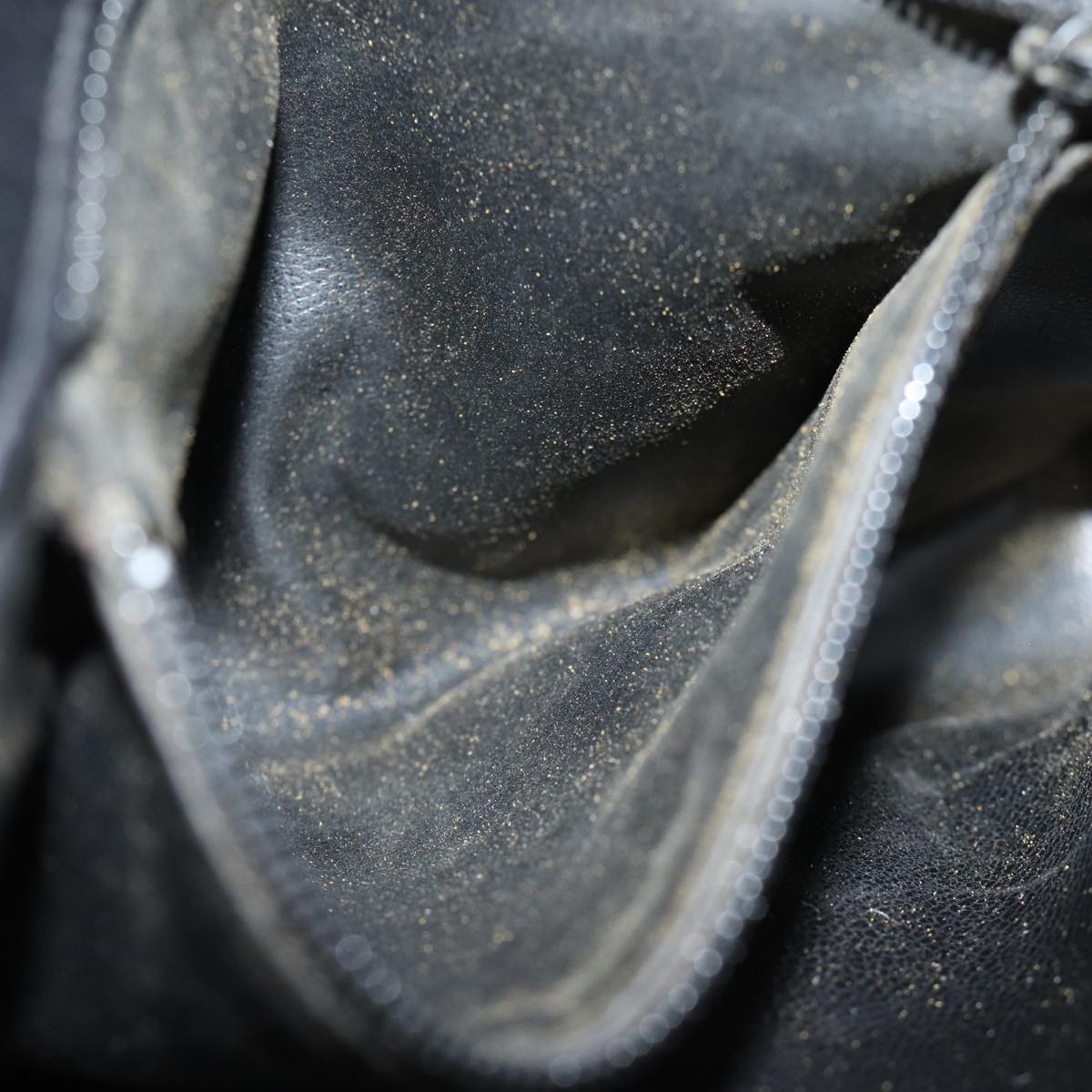 CHANEL Matelasse Turn Lock Waist bag Leather Black CC Auth bs13970