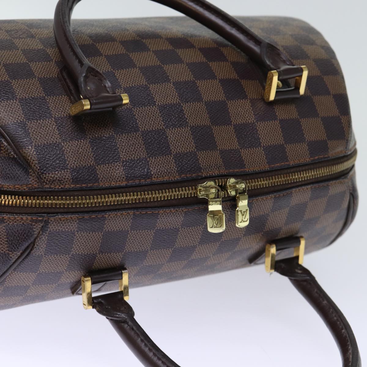 LOUIS VUITTON Damier Ebene Rivera MM Hand Bag N41434 LV Auth bs14013