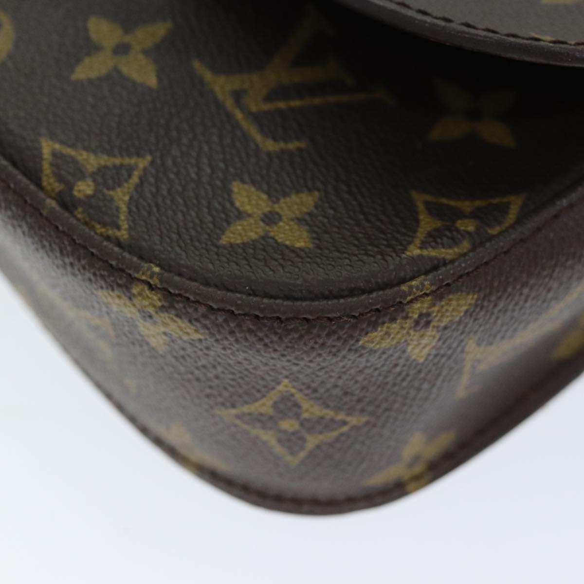 LOUIS VUITTON Monogram Saint Cloud PM Shoulder Bag M51244 LV Auth bs14040