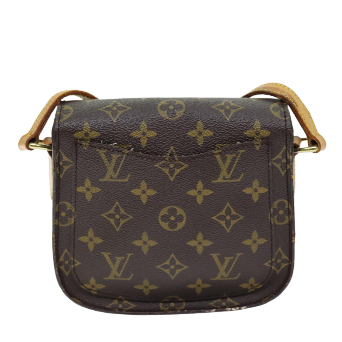 LOUIS VUITTON Monogram Saint Cloud PM Shoulder Bag M51244 LV Auth bs14040