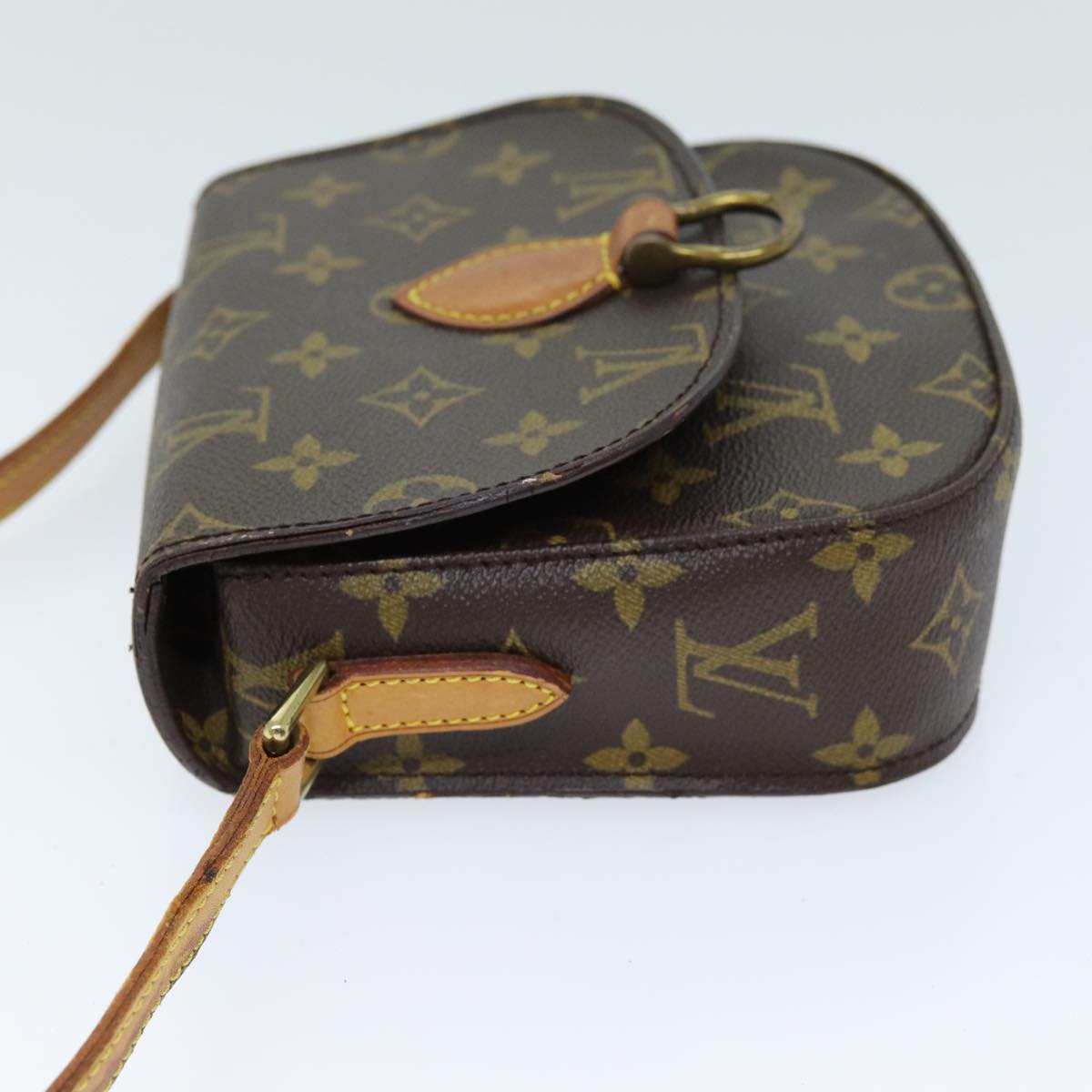 LOUIS VUITTON Monogram Saint Cloud PM Shoulder Bag M51244 LV Auth bs14040