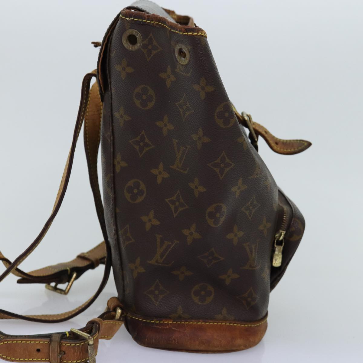 LOUIS VUITTON Monogram Montsouris MM Backpack M51136 LV Auth bs14264