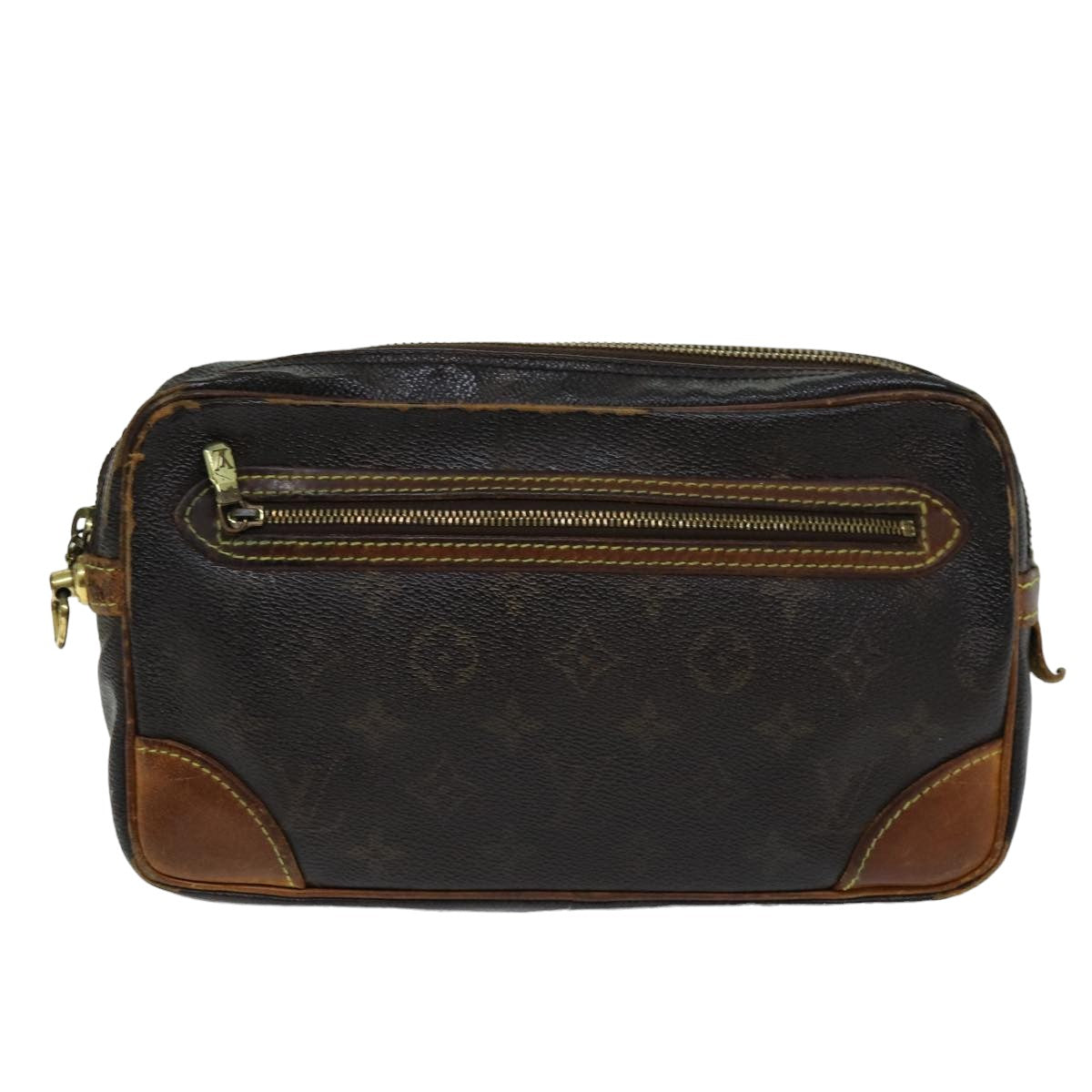 LOUIS VUITTON Monogram Marly Dragonne GM Clutch Bag M51825 LV Auth bs14639
