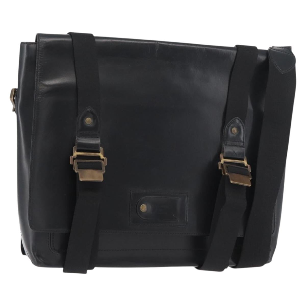 LOUIS VUITTON Nomad Liege Hussars Shoulder Bag Black M92224 LV Auth bs14675