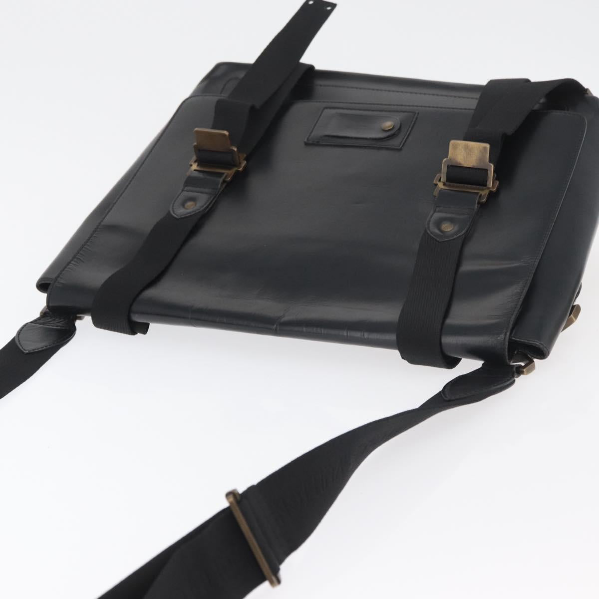 LOUIS VUITTON Nomad Liege Hussars Shoulder Bag Black M92224 LV Auth bs14675