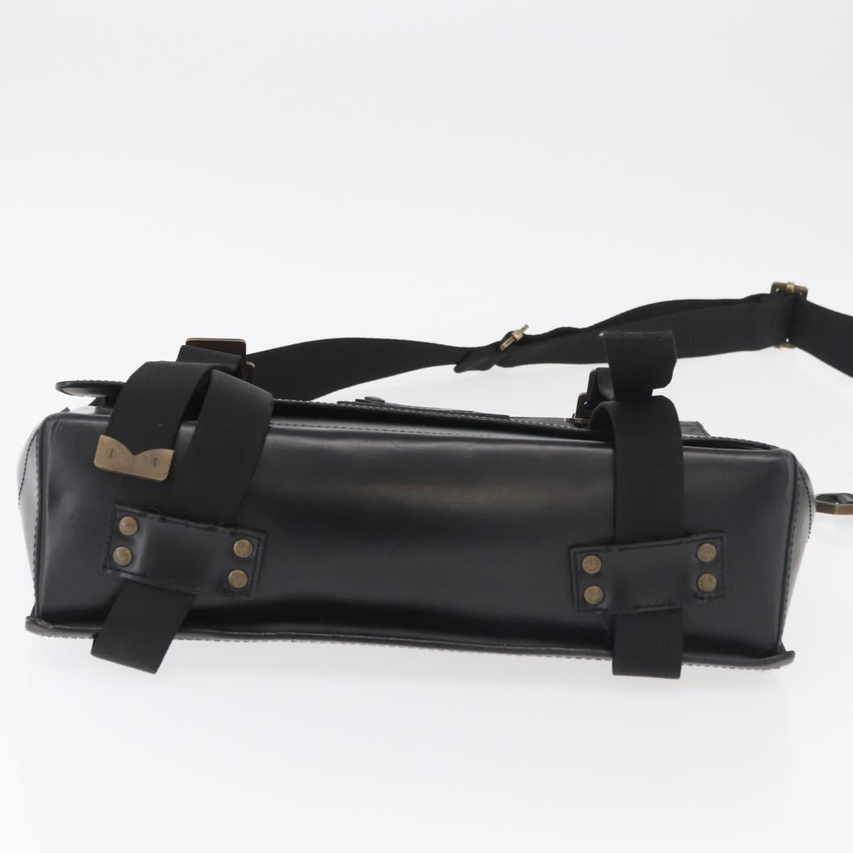 LOUIS VUITTON Nomad Liege Hussars Shoulder Bag Black M92224 LV Auth bs14675
