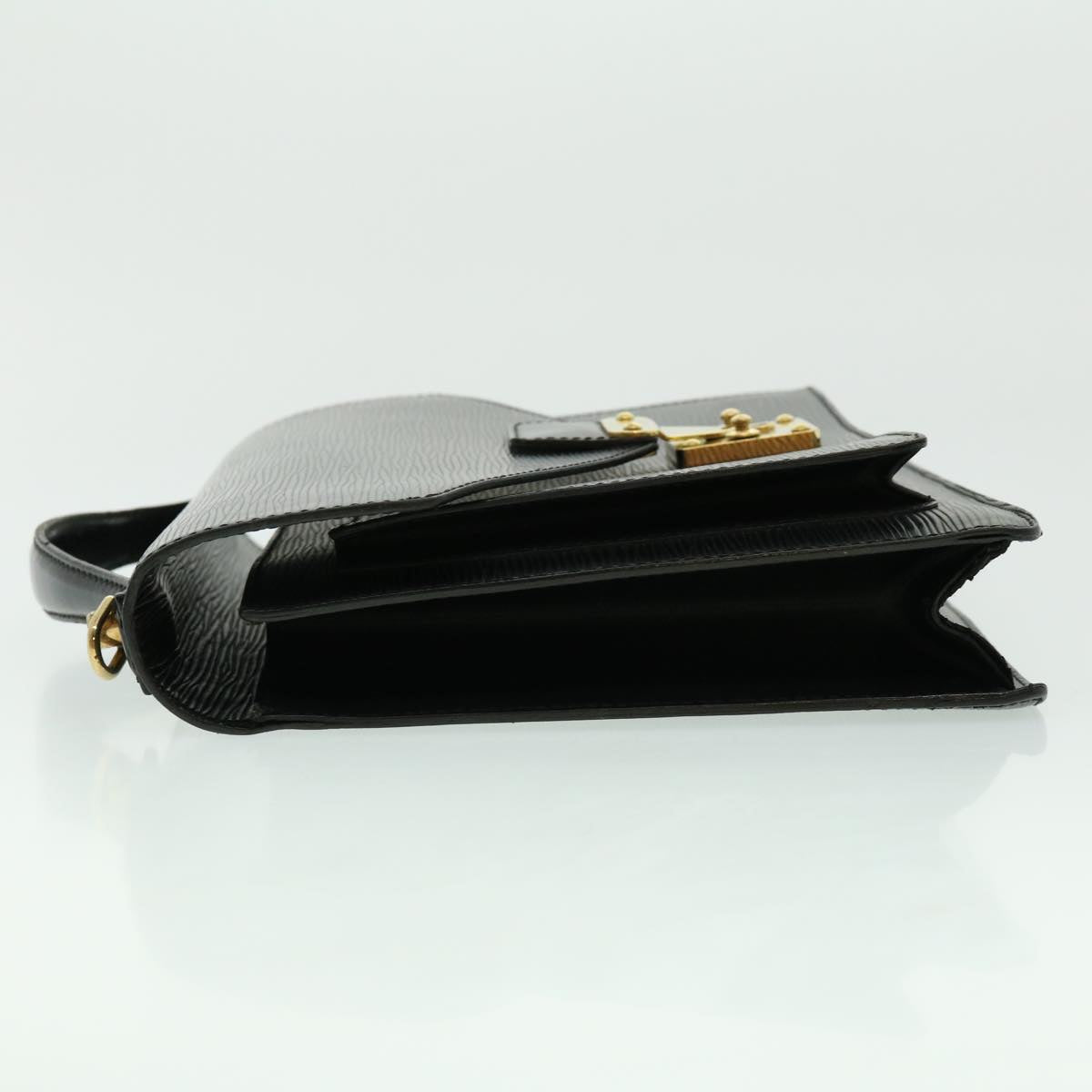 LOUIS VUITTON Epi Monceau Hand Bag Black M52123 LV Auth bs1472