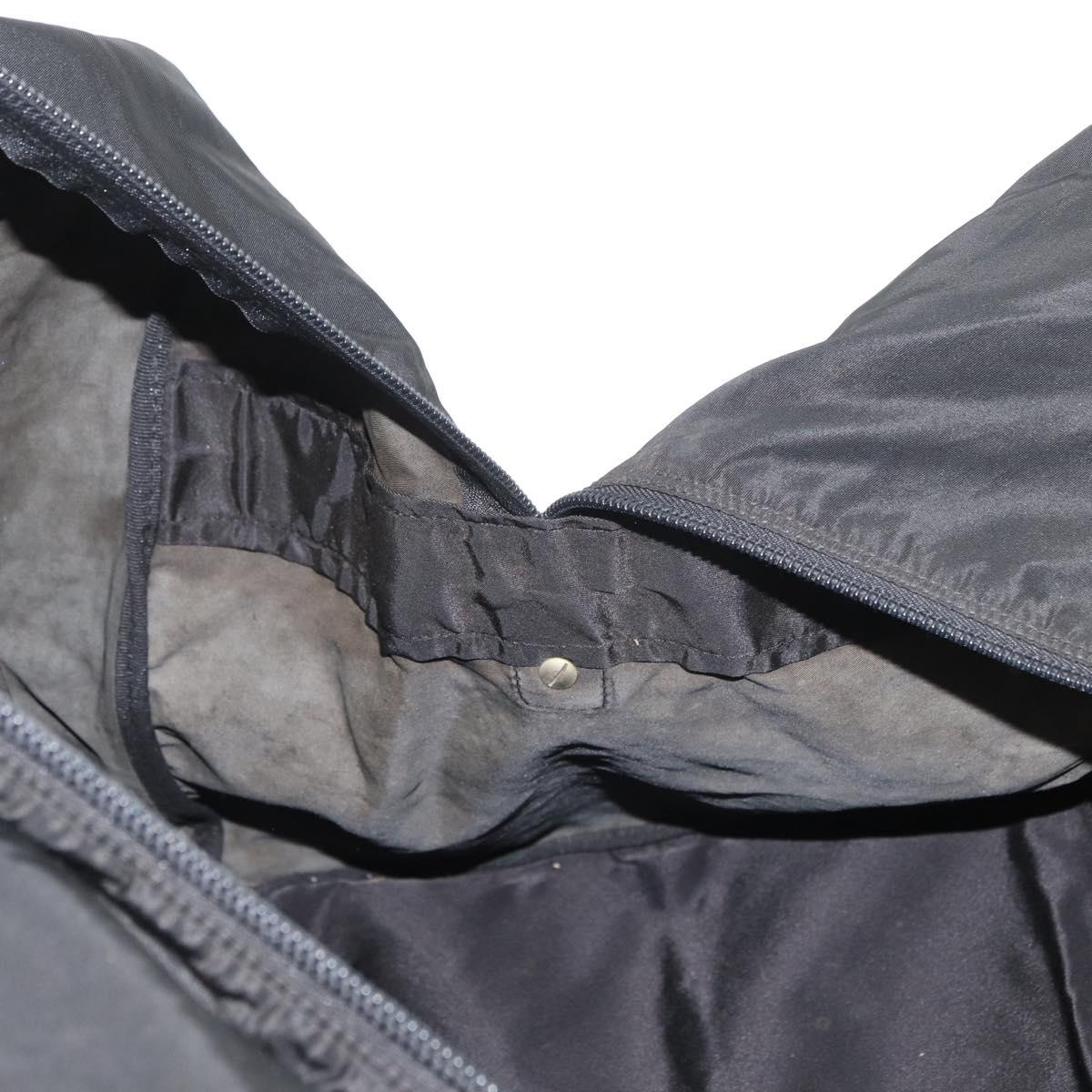 PRADA Boston Bag Nylon 2way Black Auth bs15045