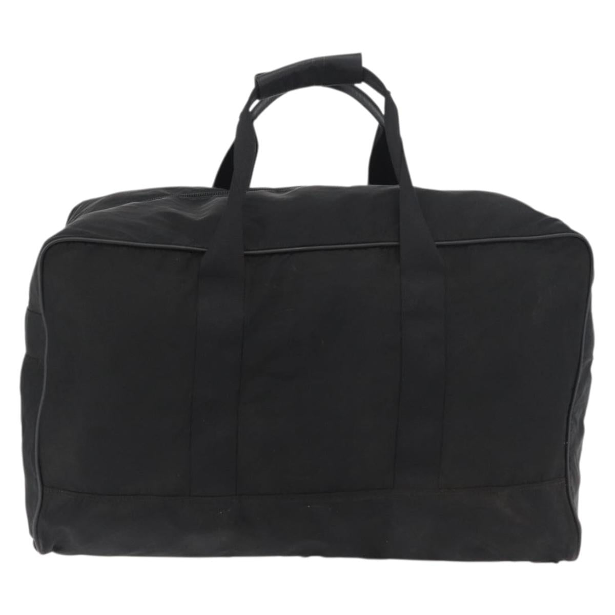 PRADA Boston Bag Nylon 2way Black Auth bs15045