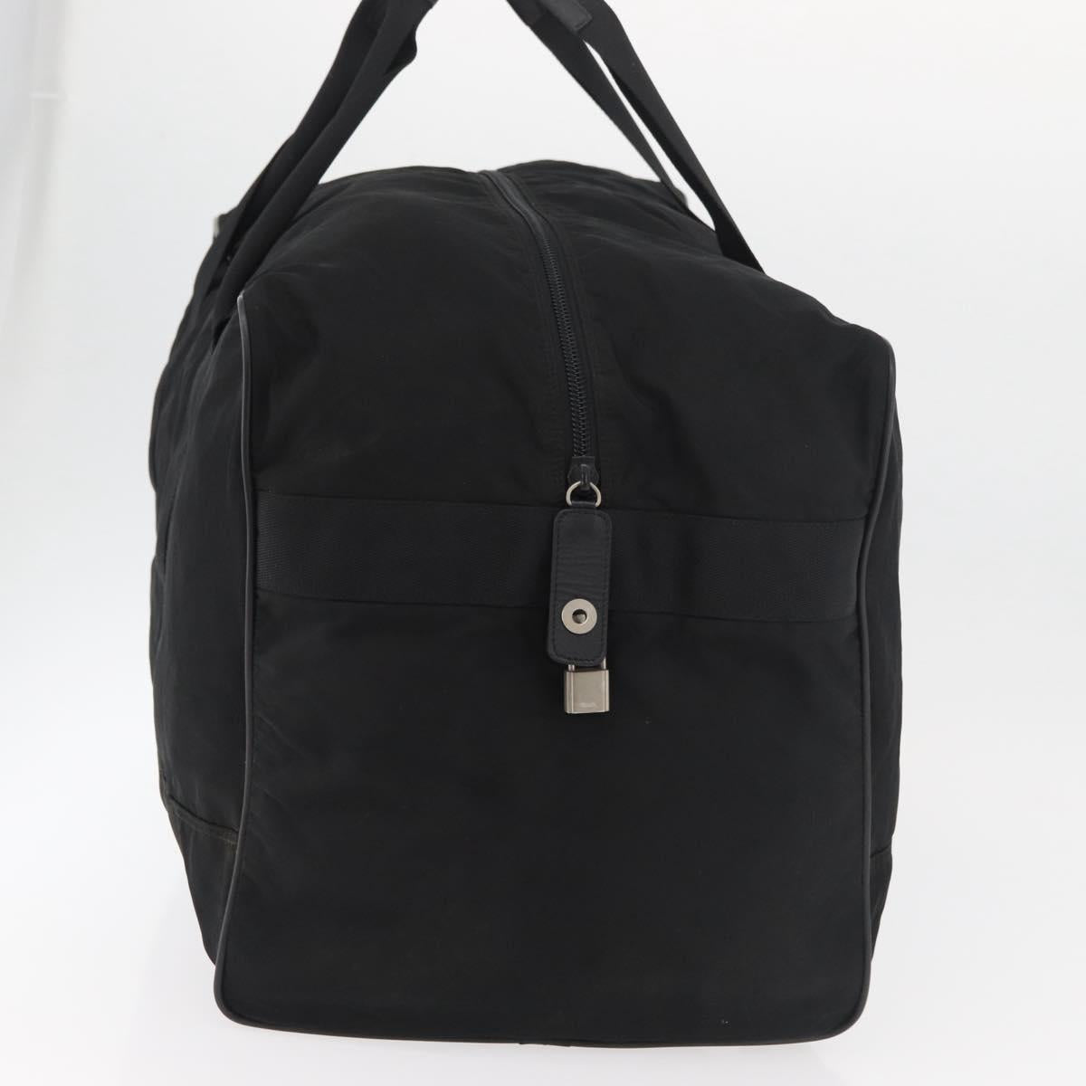 PRADA Boston Bag Nylon 2way Black Auth bs15045