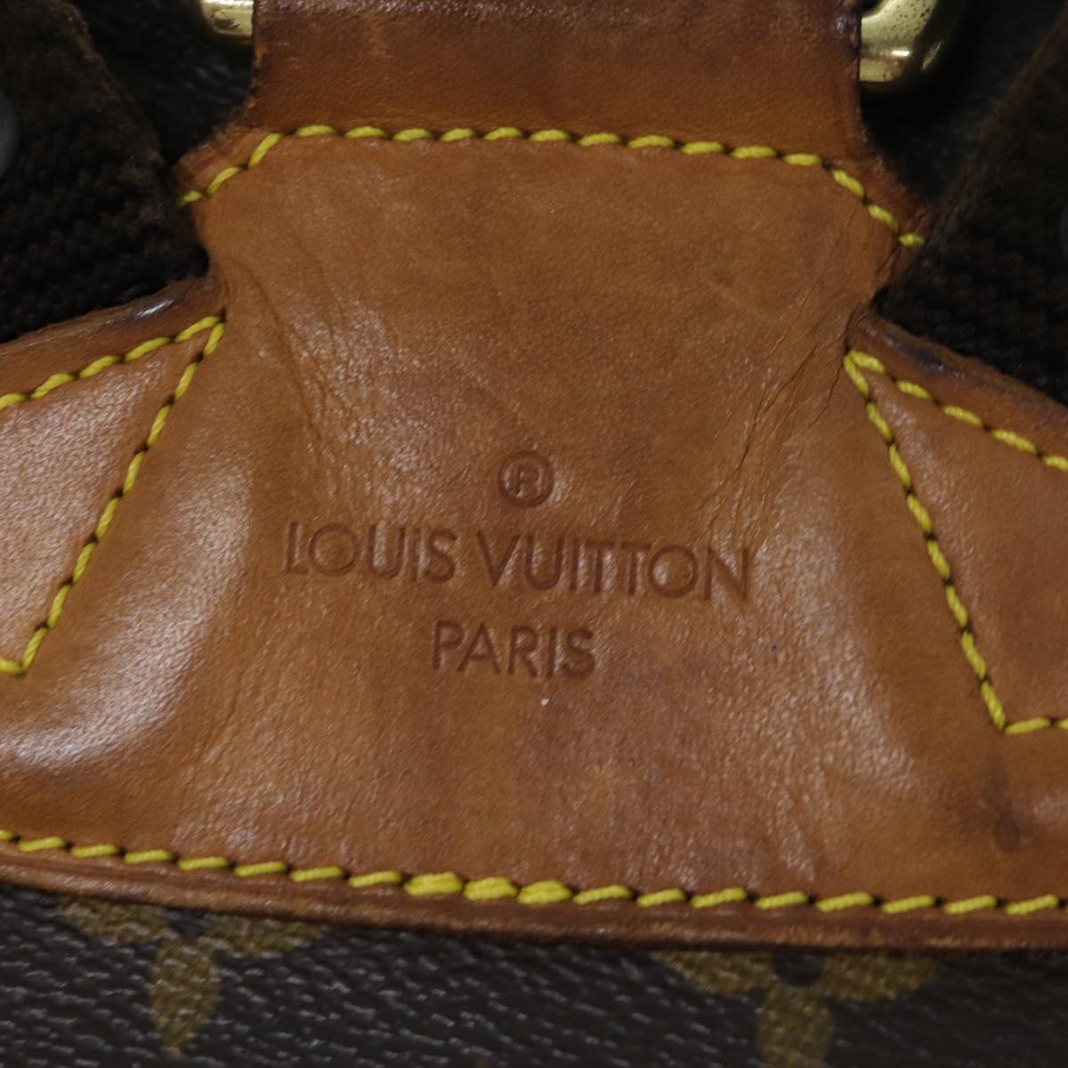 LOUIS VUITTON Monogram Montsouris GM Backpack M51135 LV Auth bs15071