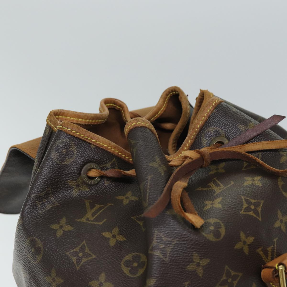 LOUIS VUITTON Monogram Montsouris GM Backpack M51135 LV Auth bs15071