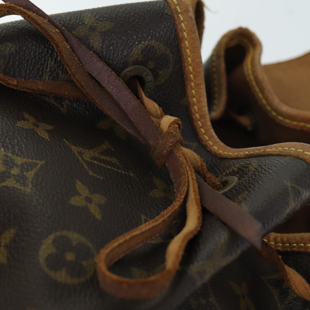 LOUIS VUITTON Monogram Montsouris GM Backpack M51135 LV Auth bs15071