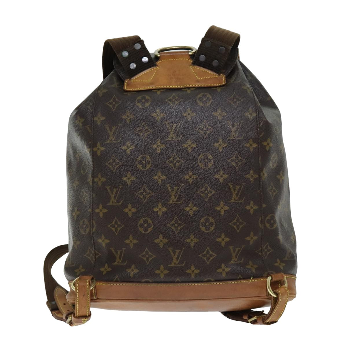 LOUIS VUITTON Monogram Montsouris GM Backpack M51135 LV Auth bs15071