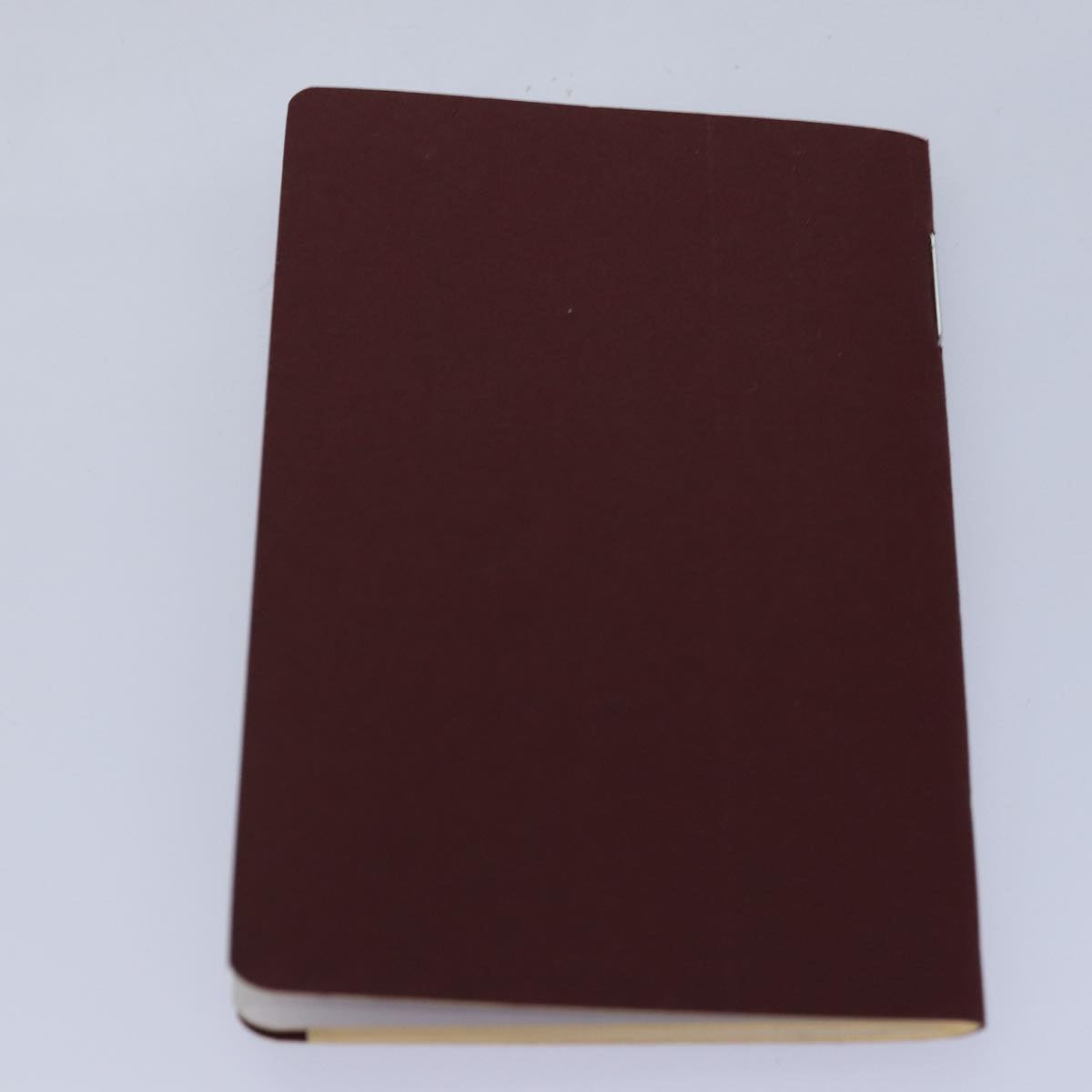 HERMES Silk in Agenda zip Day Planner Cover Leather Brown Auth bs15143