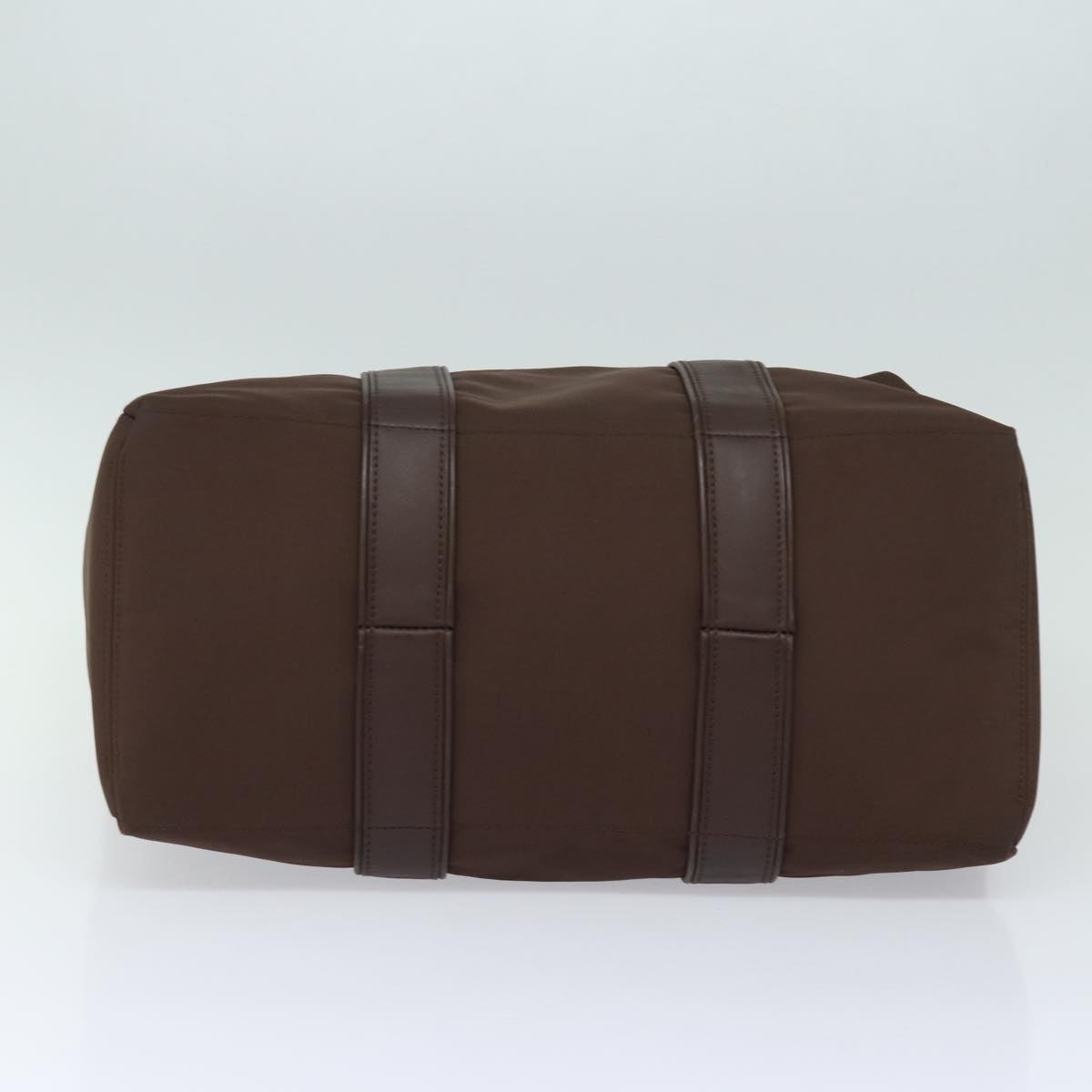 HERMES Akapu Luco MM  Nylon Brown Auth bs15158