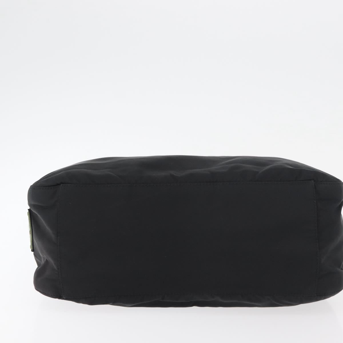 PRADA Shoulder Bag Nylon Black Auth bs15274