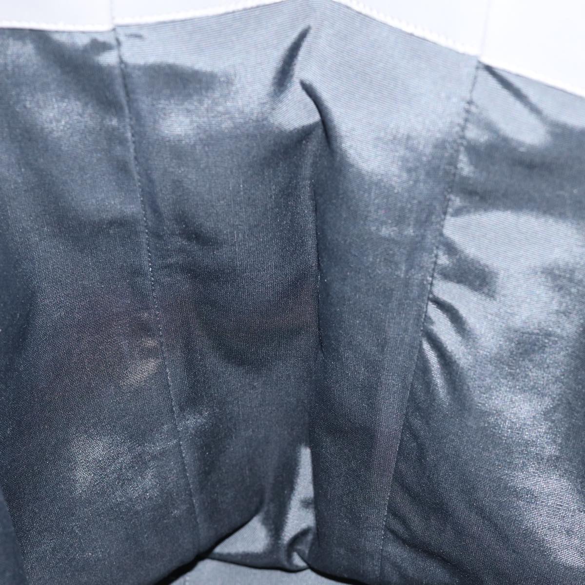 SAINT LAURENT Tote Bag Leather Gray Auth bs15314