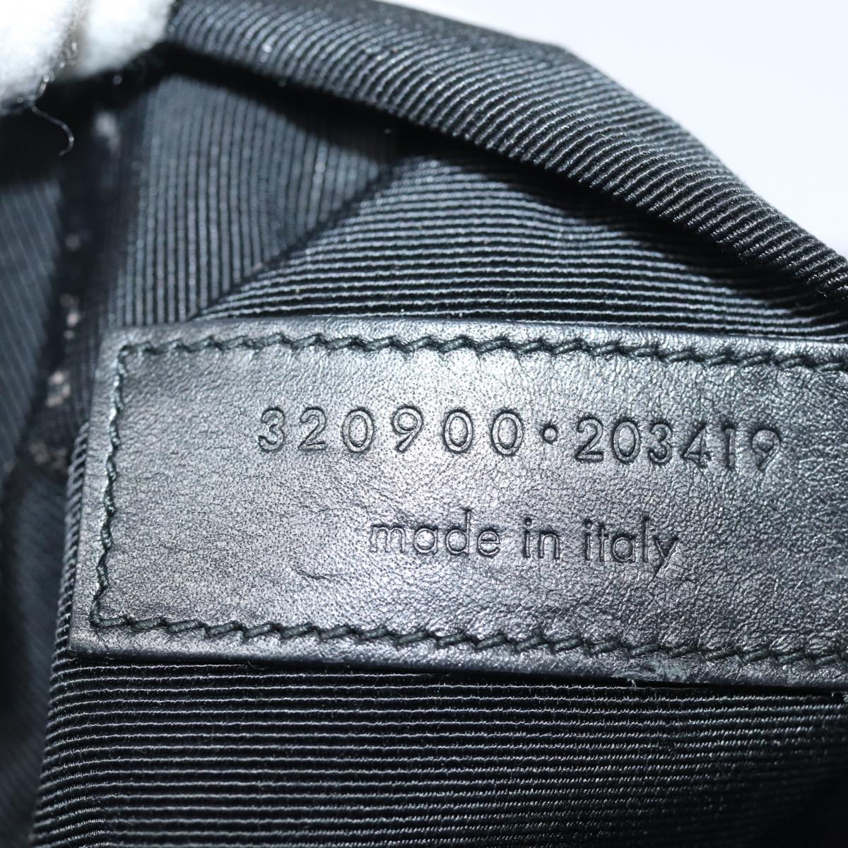 SAINT LAURENT Tote Bag Leather Gray Auth bs15314