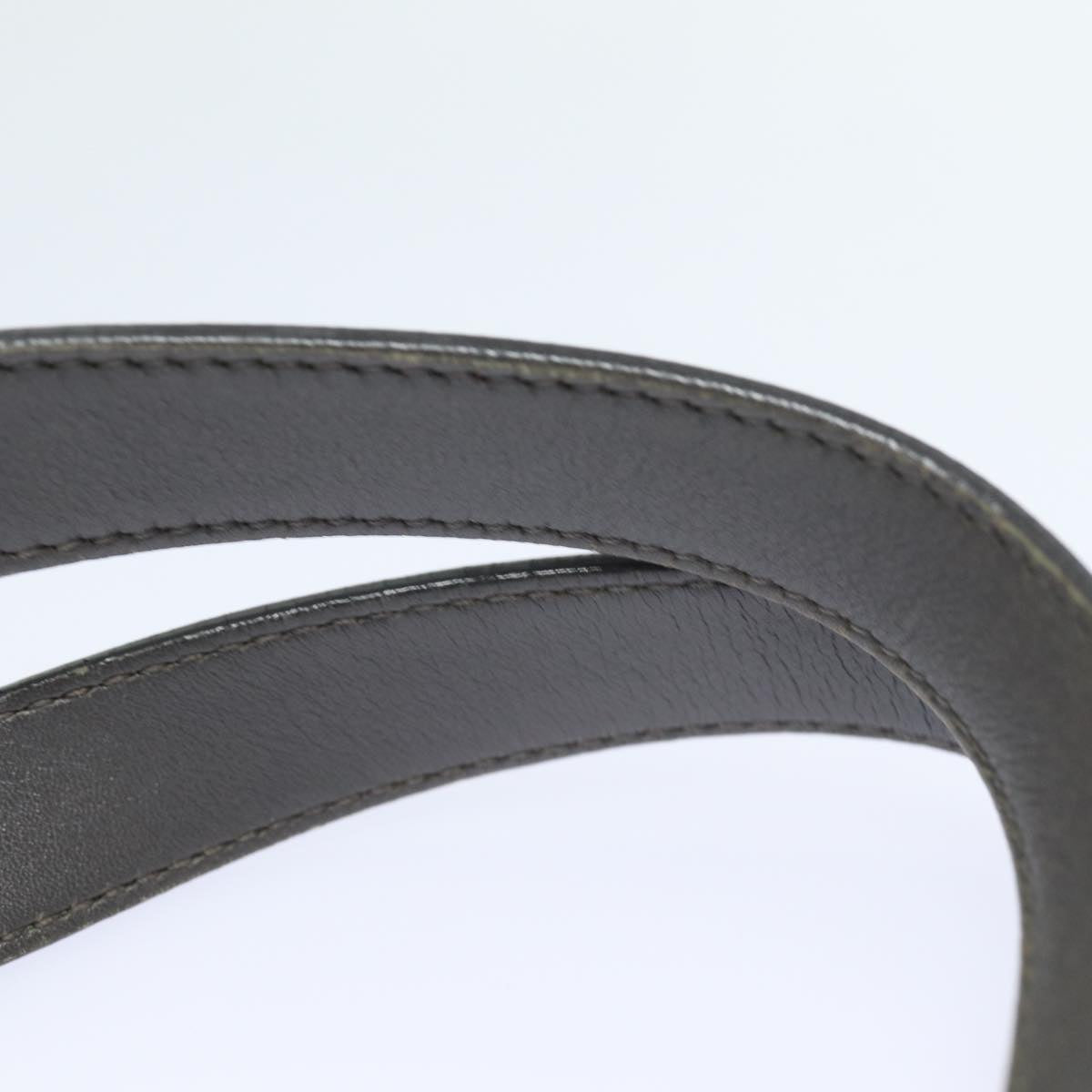 SAINT LAURENT Tote Bag Leather Gray Auth bs15314