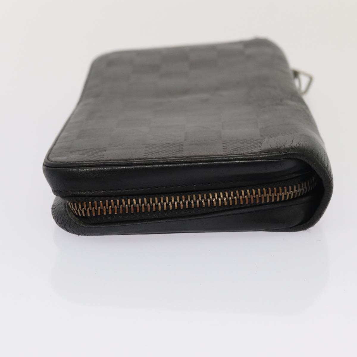 LOUIS VUITTON Damier Infini  Zippy XL Travel Case Black Onyx N61254 Auth bs15546