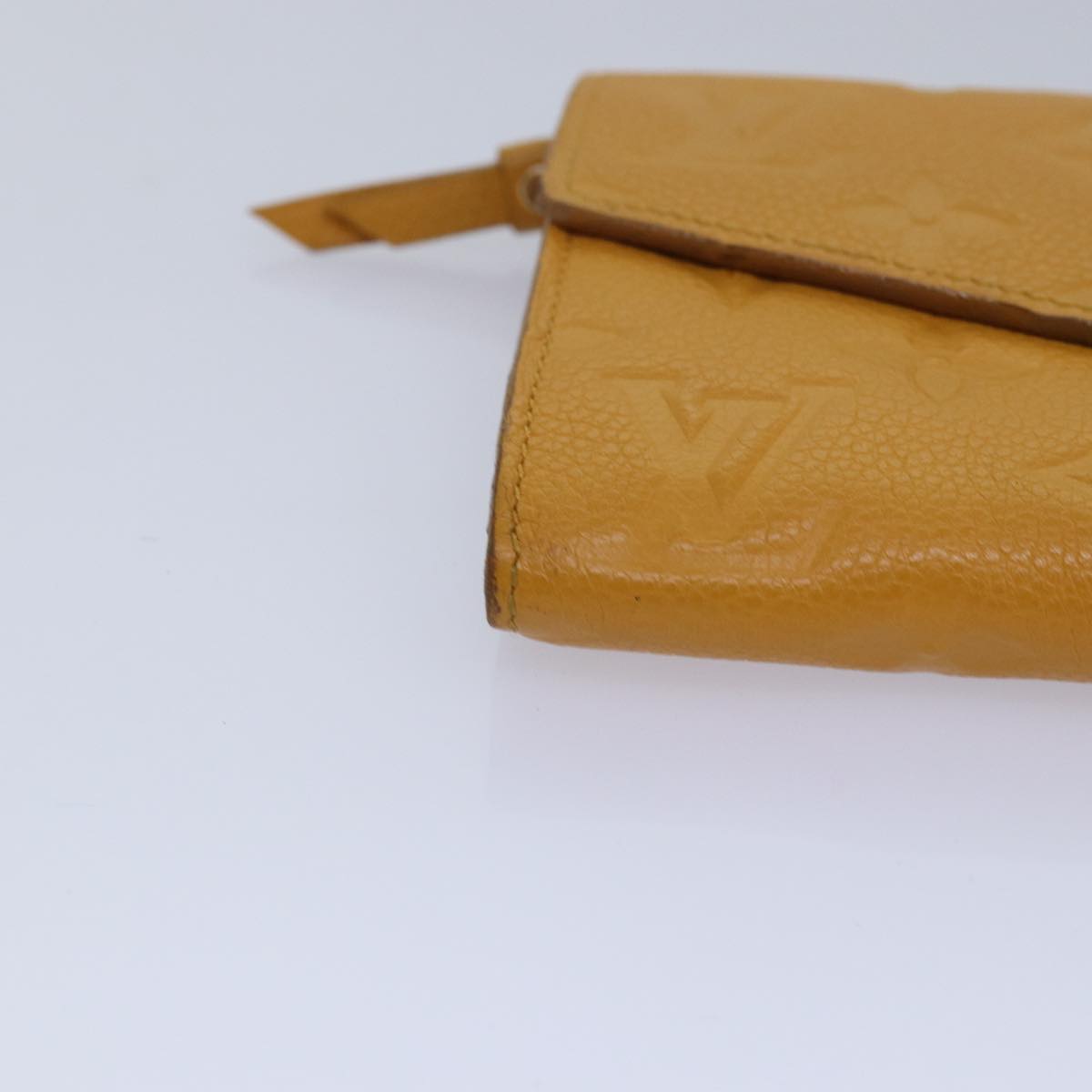 LOUIS VUITTON Empreinte Portefeuille Curieuse Wallet M60409 Auth bs16087