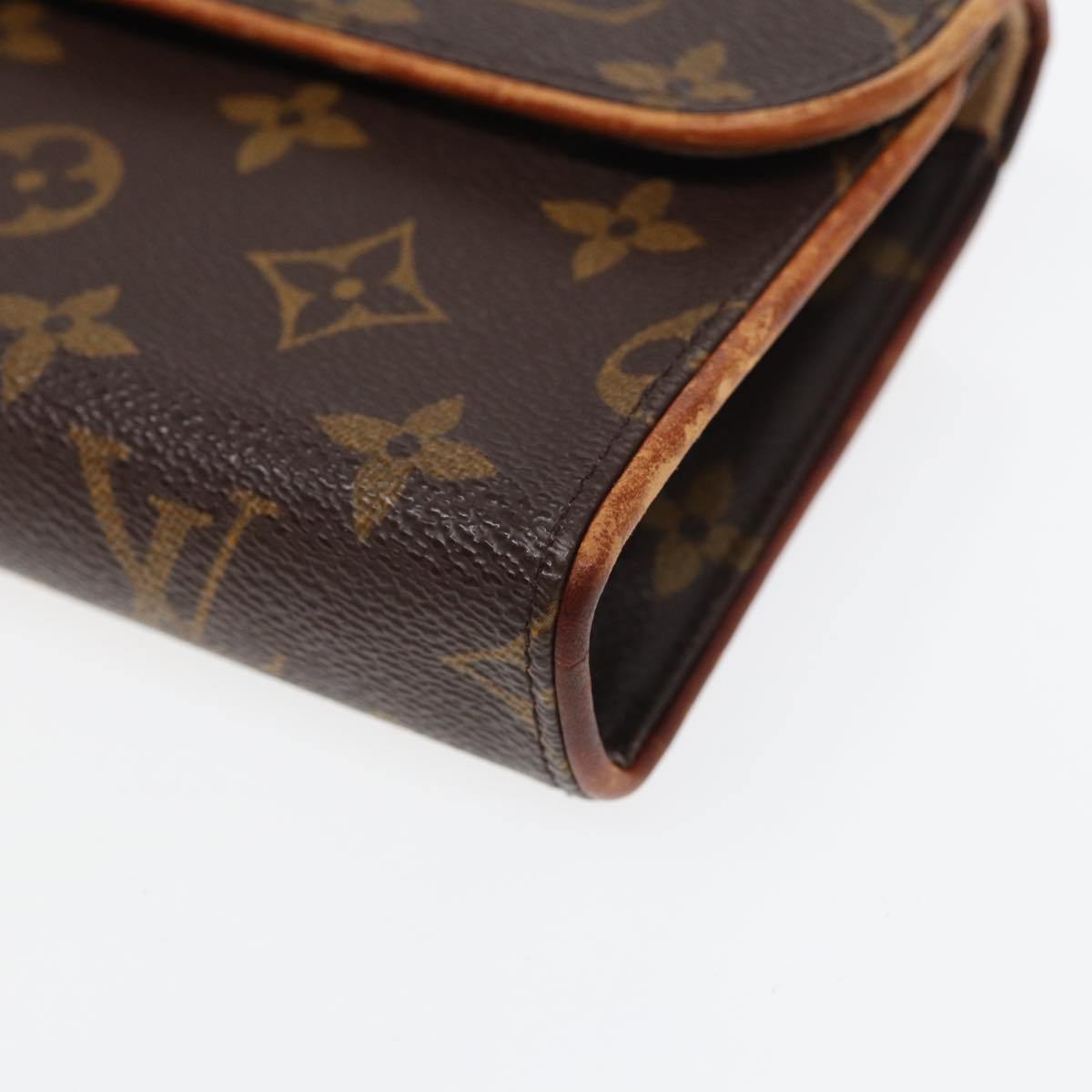 LOUIS VUITTON Monogram Pochette Florentine Waist bag M51855 LV Auth bs16119