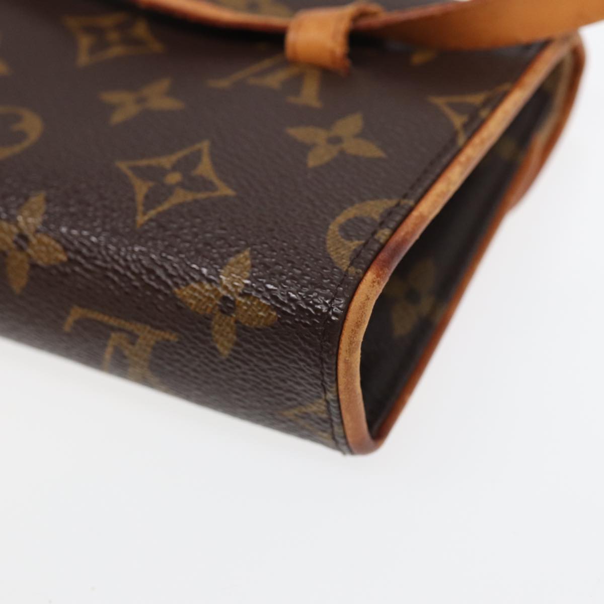 LOUIS VUITTON Monogram Pochette Florentine Waist bag M51855 LV Auth bs16119